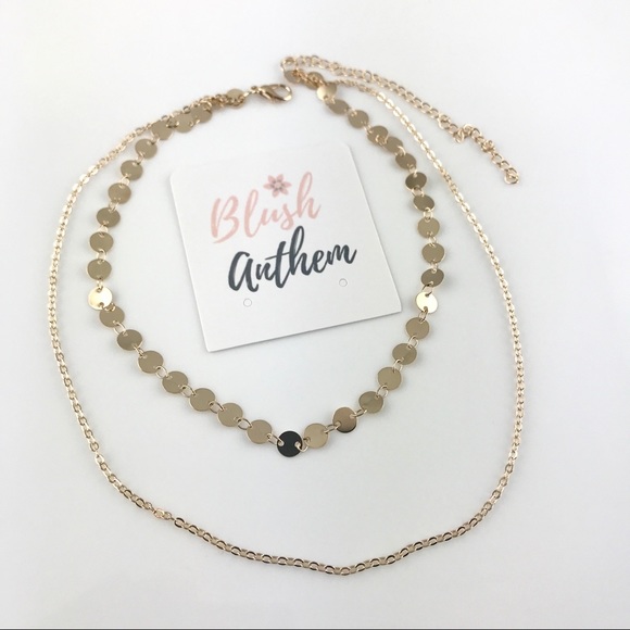 3 for $25⚡️2 layer sequin choker - Picture 3 of 7